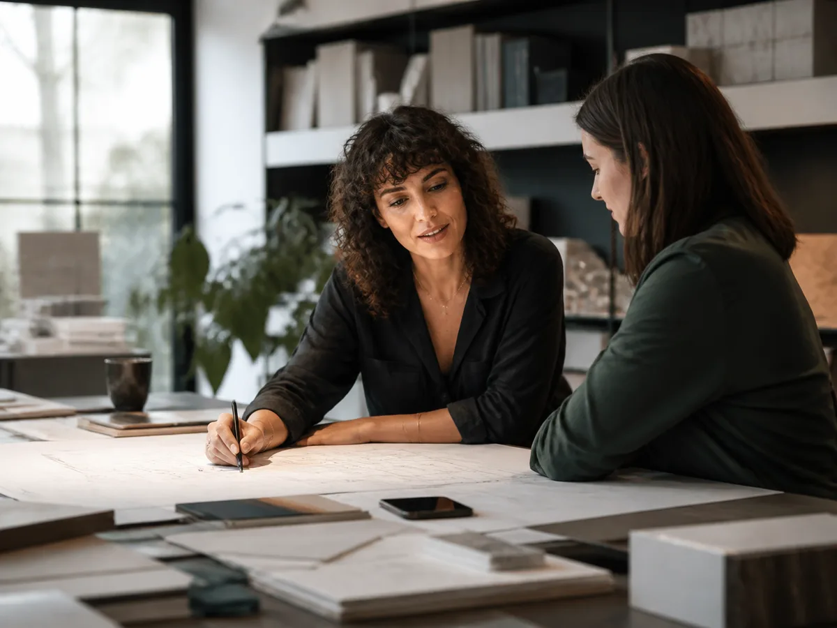 Segretaria AI per studi professionali: professionista durante una consulenza